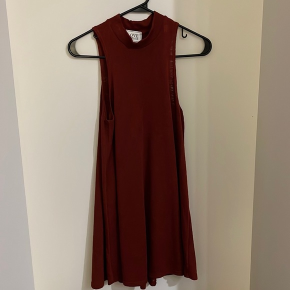 Red tank dress - Picture 1 of 5